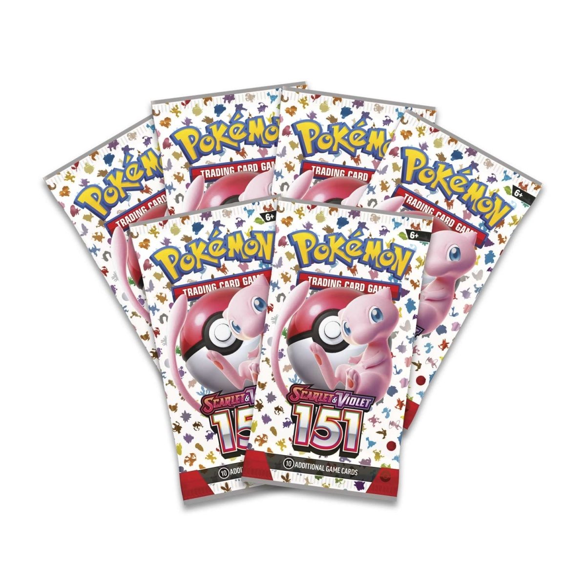 Pokémon TCG: Scarlet & Violet 151 Booster Bundle (6 Sealed Packs)