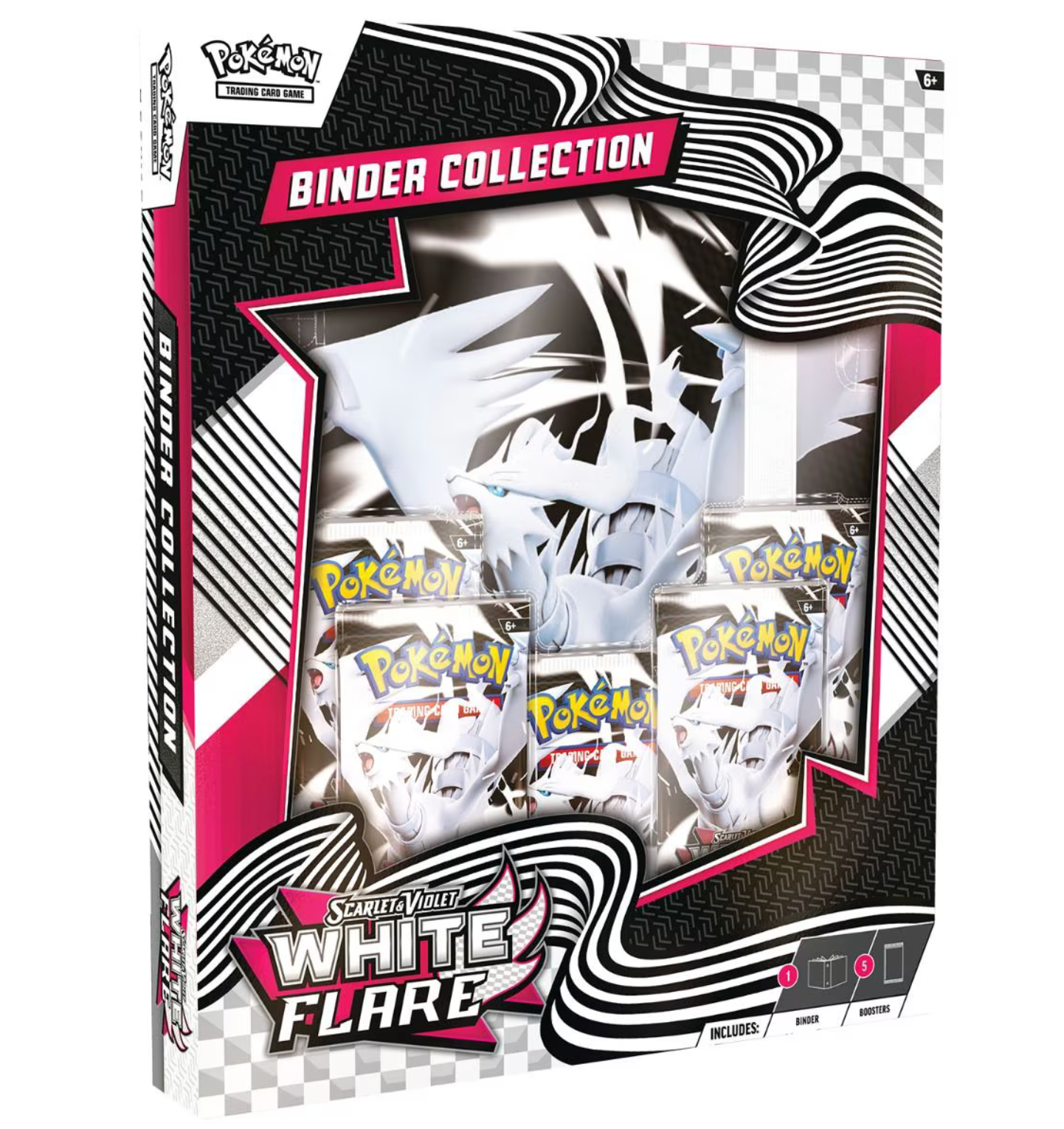 Pokémon TCG: Scarlet & Violet White Flare Binder Collection (SV11) (Pre-Order)