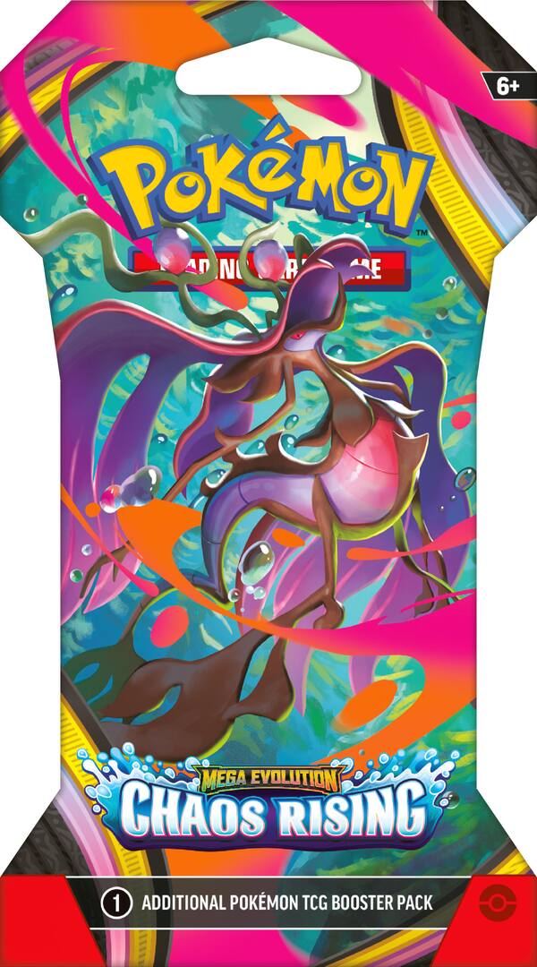 Pokémon TCG: Chaos Rising Sleeved Booster Pack | Pre-Order