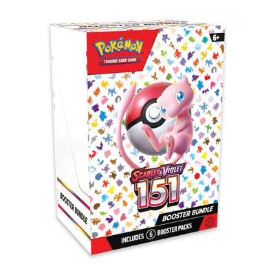 Pokémon TCG: Scarlet & Violet 151 Booster Bundle (6 packs)
