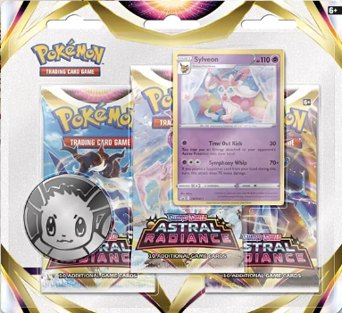 Pokémon TCG: Astral Radiance 3-Pack Blister