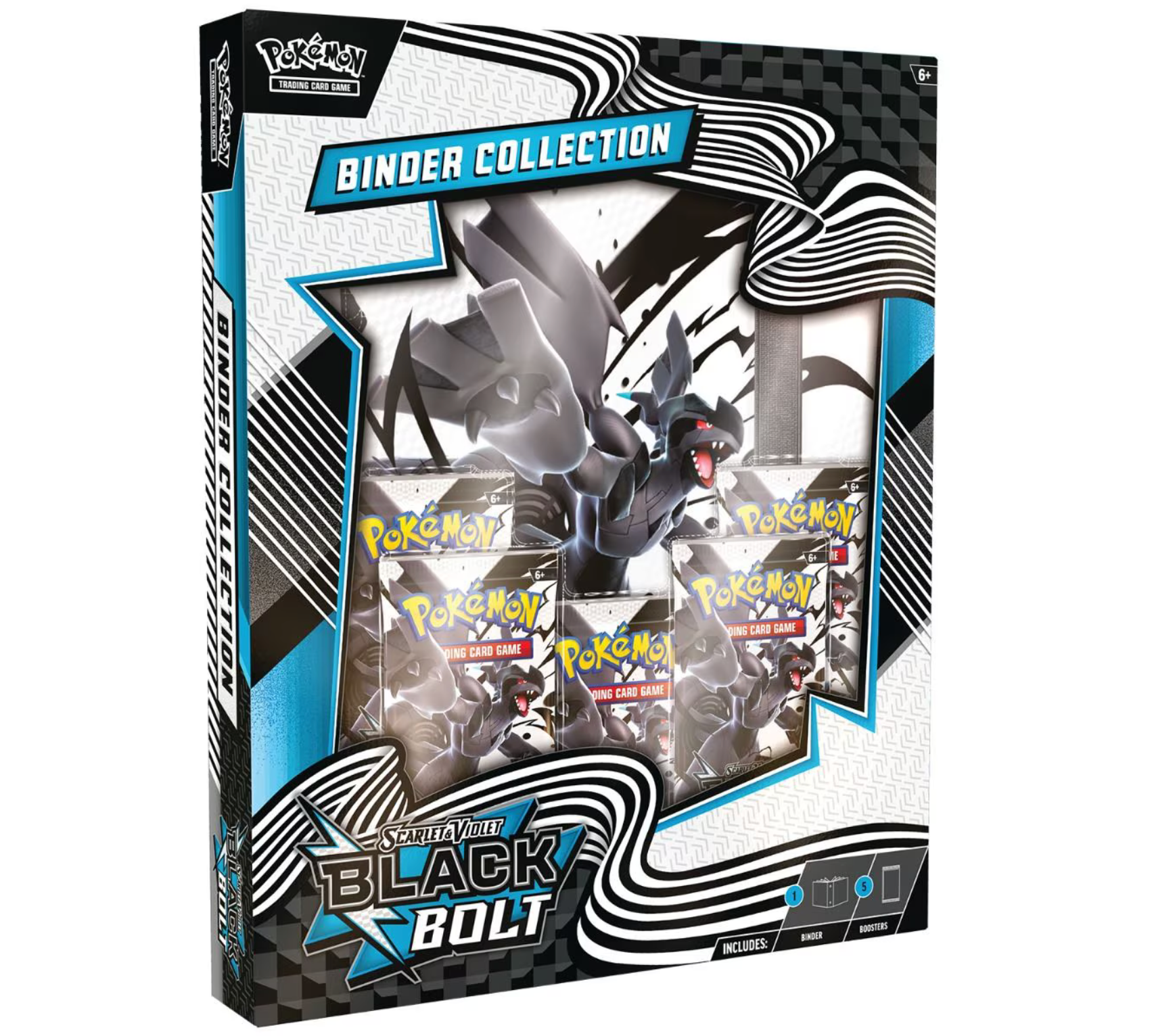 Pokémon TCG: Scarlet & Violet Black Bolt Binder Collection (SV11) (Pre-Order)