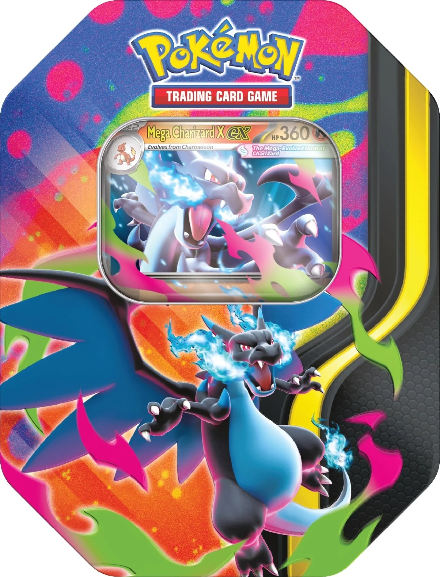 Pokémon TCG: Mega Charizard ex Tin (X or Y) | Pre-Order