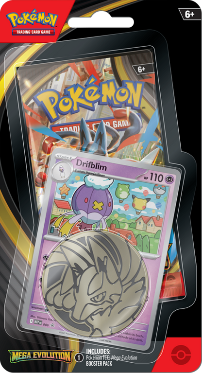 Pokémon TCG: Mega Evolution Checklane Blister (Pre-Order)