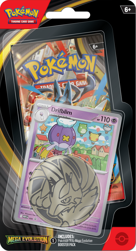 Pokémon TCG: Mega Evolution Checklane Blister (Pre-Order)