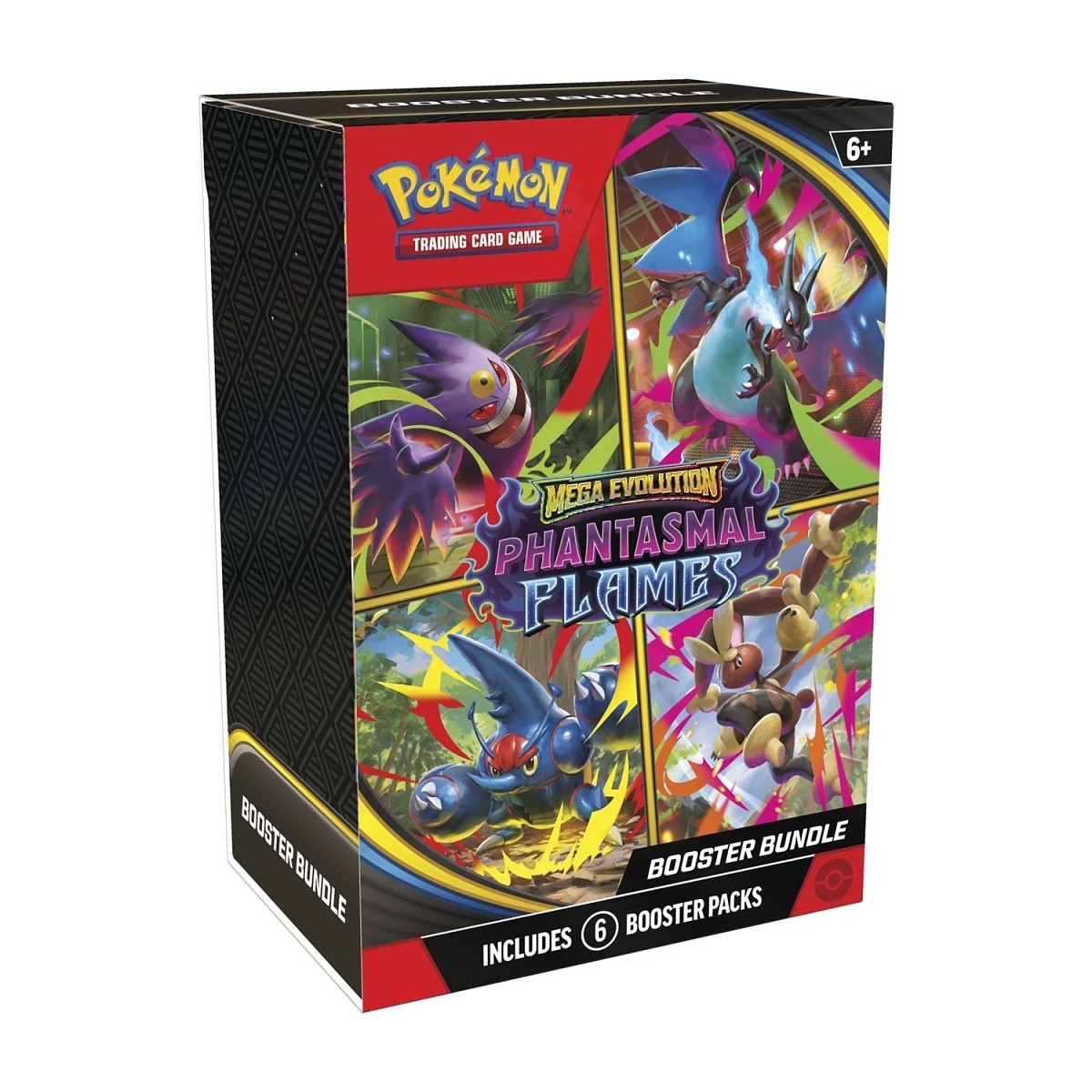 Pokémon TCG: Phantasmal Flames Booster Bundle (6 Packs)