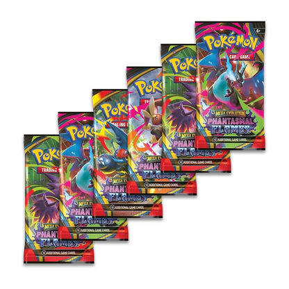 Pokémon TCG: Phantasmal Flames Booster Bundle (6 Packs)