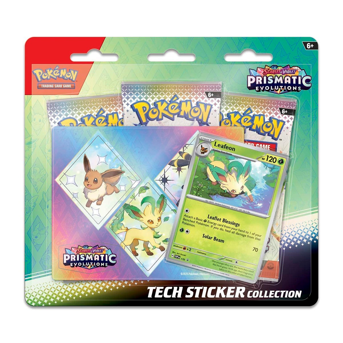 Pokemon TCG: Prismatic Evolutions Tech Sticker Collection