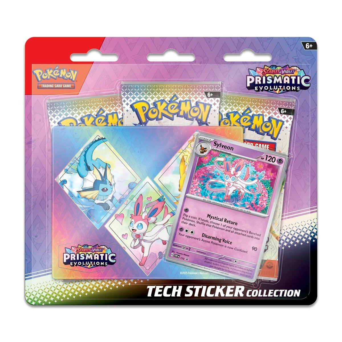 Pokemon TCG: Prismatic Evolutions Tech Sticker Collection