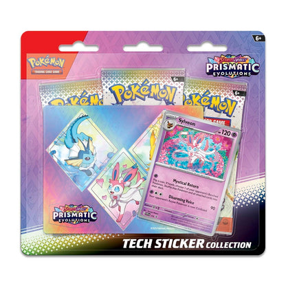 Pokemon TCG: Prismatic Evolutions Tech Sticker Collection