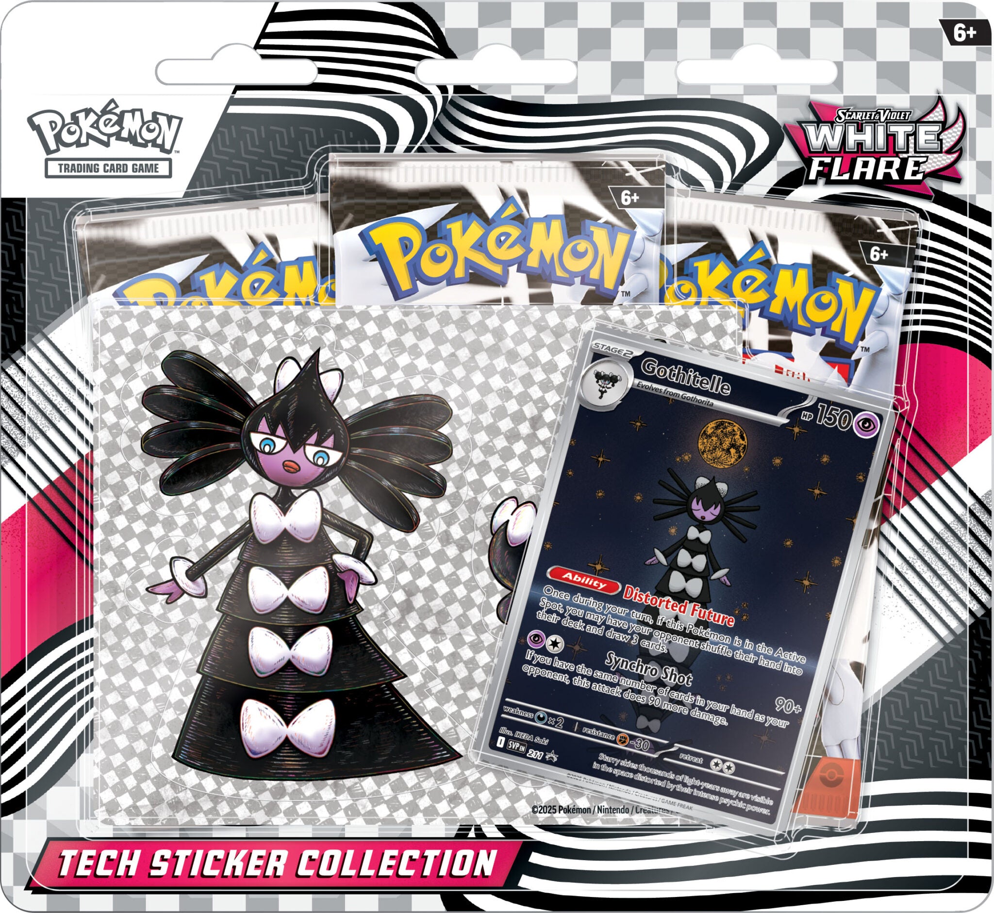 Pokémon TCG: White Flare Tech Sticker Collection (SV11) (Pre-Order)