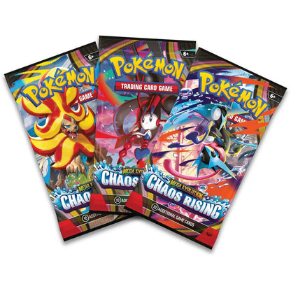 Pokémon TCG: Chaos Rising 3-Pack Blister | Pre-Order