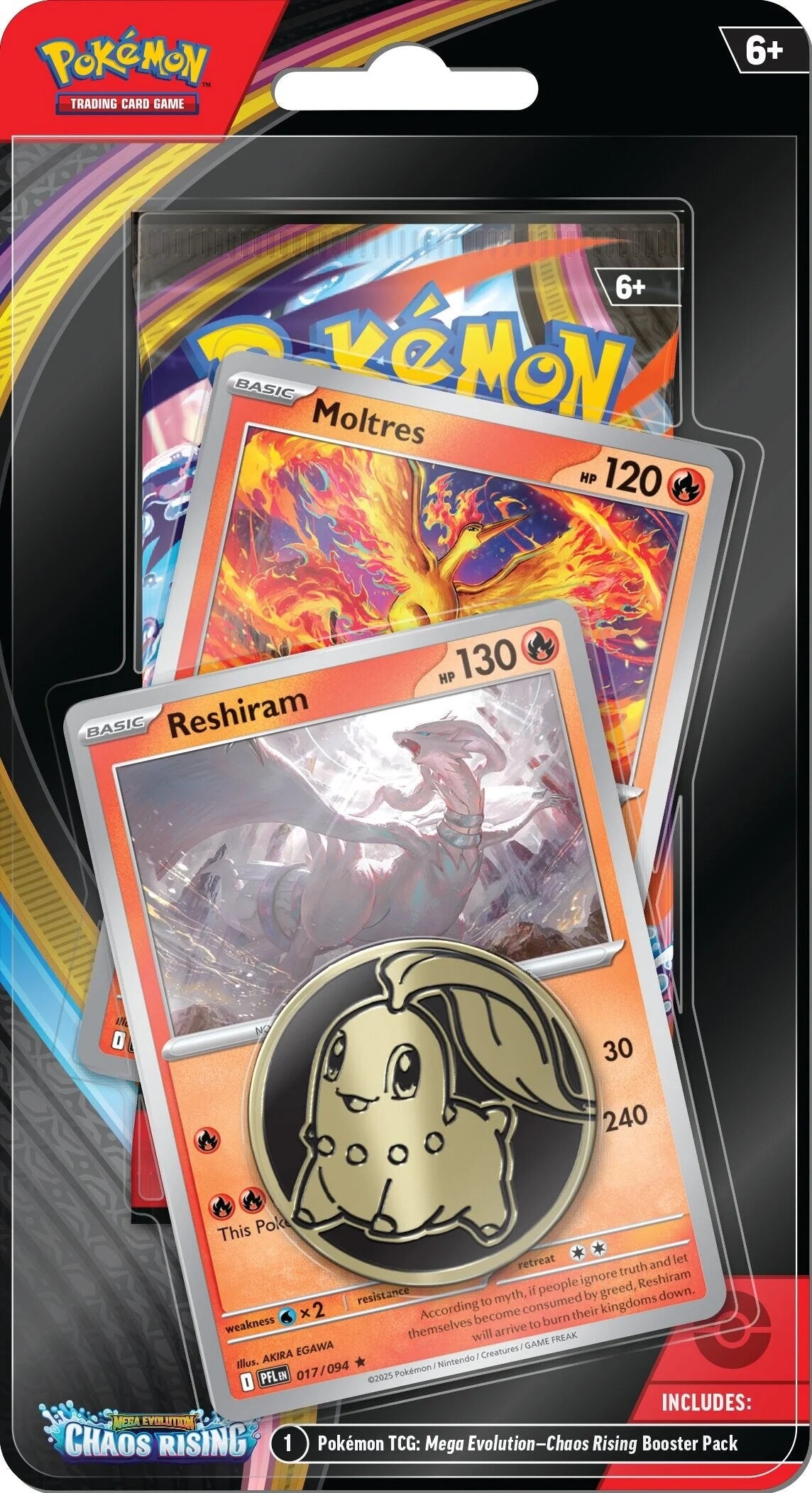 Pokémon TCG: Chaos Rising Checklane Blister | Pre-Order