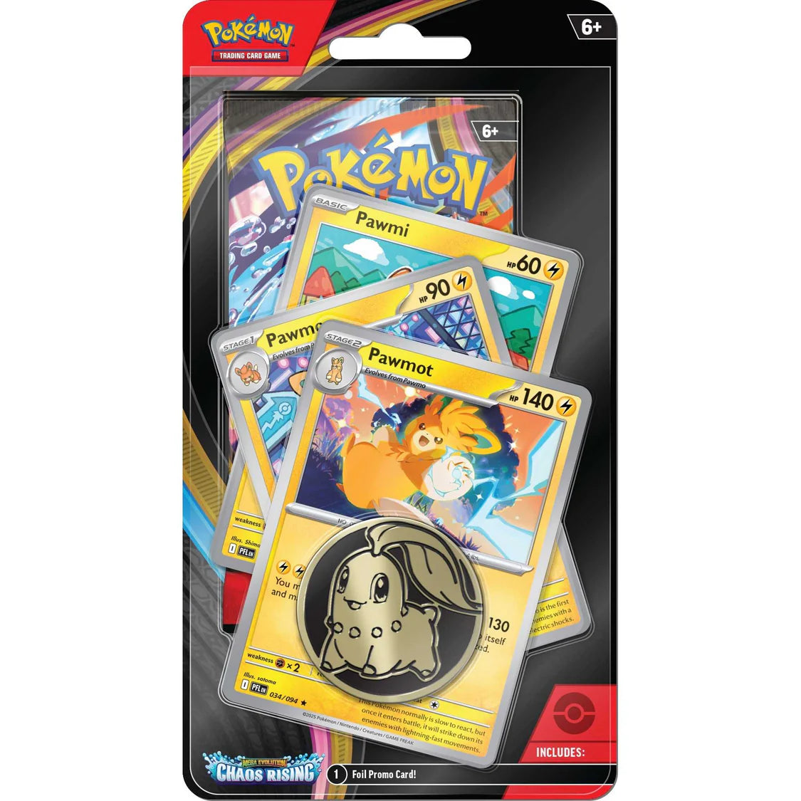 Pokémon TCG: Chaos Rising Premium Checklane Blister | Pre-Order