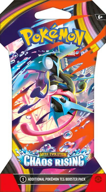 Pokémon TCG: Chaos Rising Sleeved Booster Pack | Pre-Order