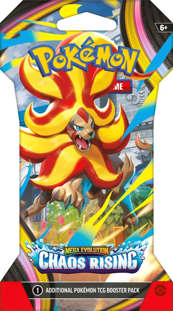 Pokémon TCG: Chaos Rising Sleeved Booster Pack | Pre-Order