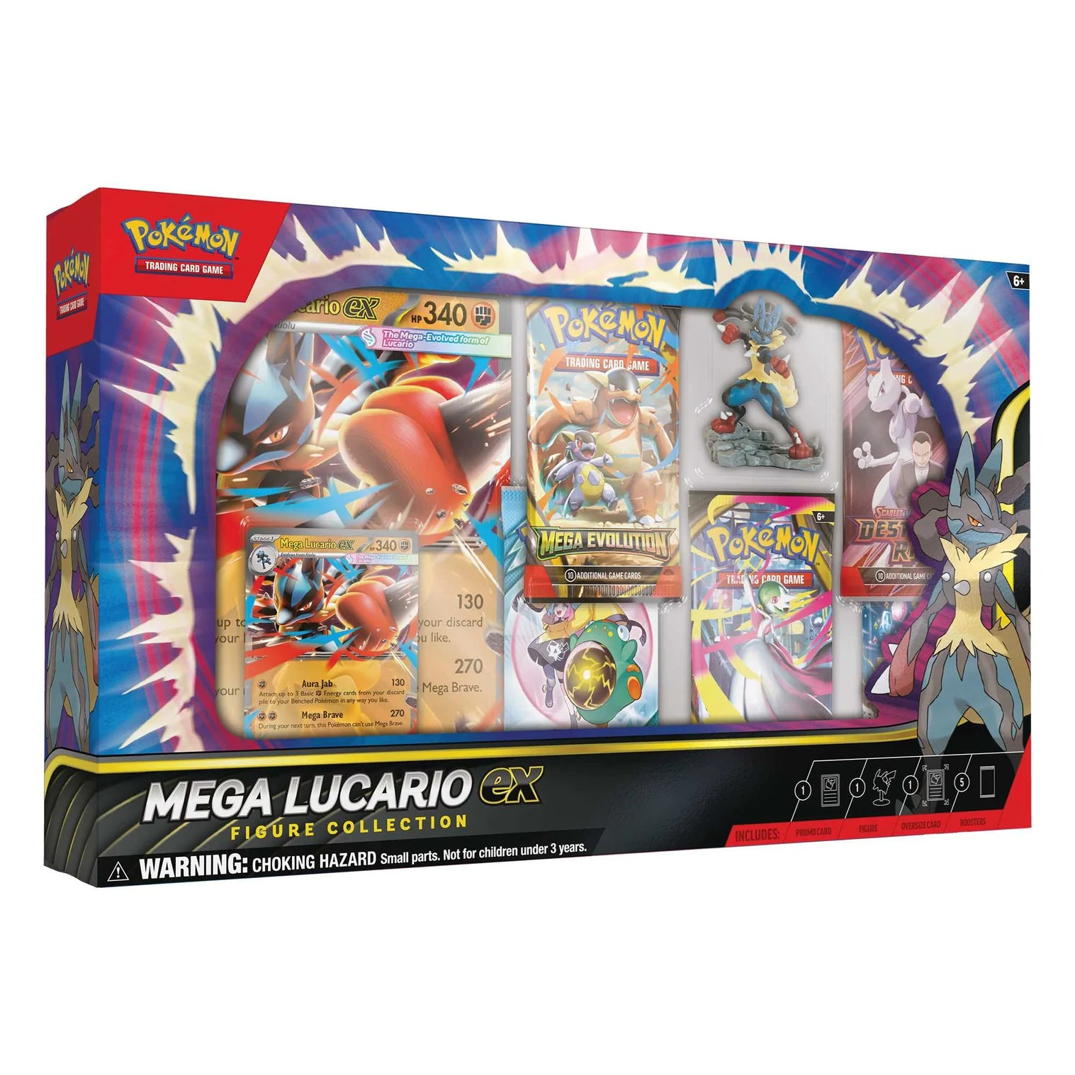 Pokémon TCG: Mega Lucario ex Figure Collection (Pre-Order)