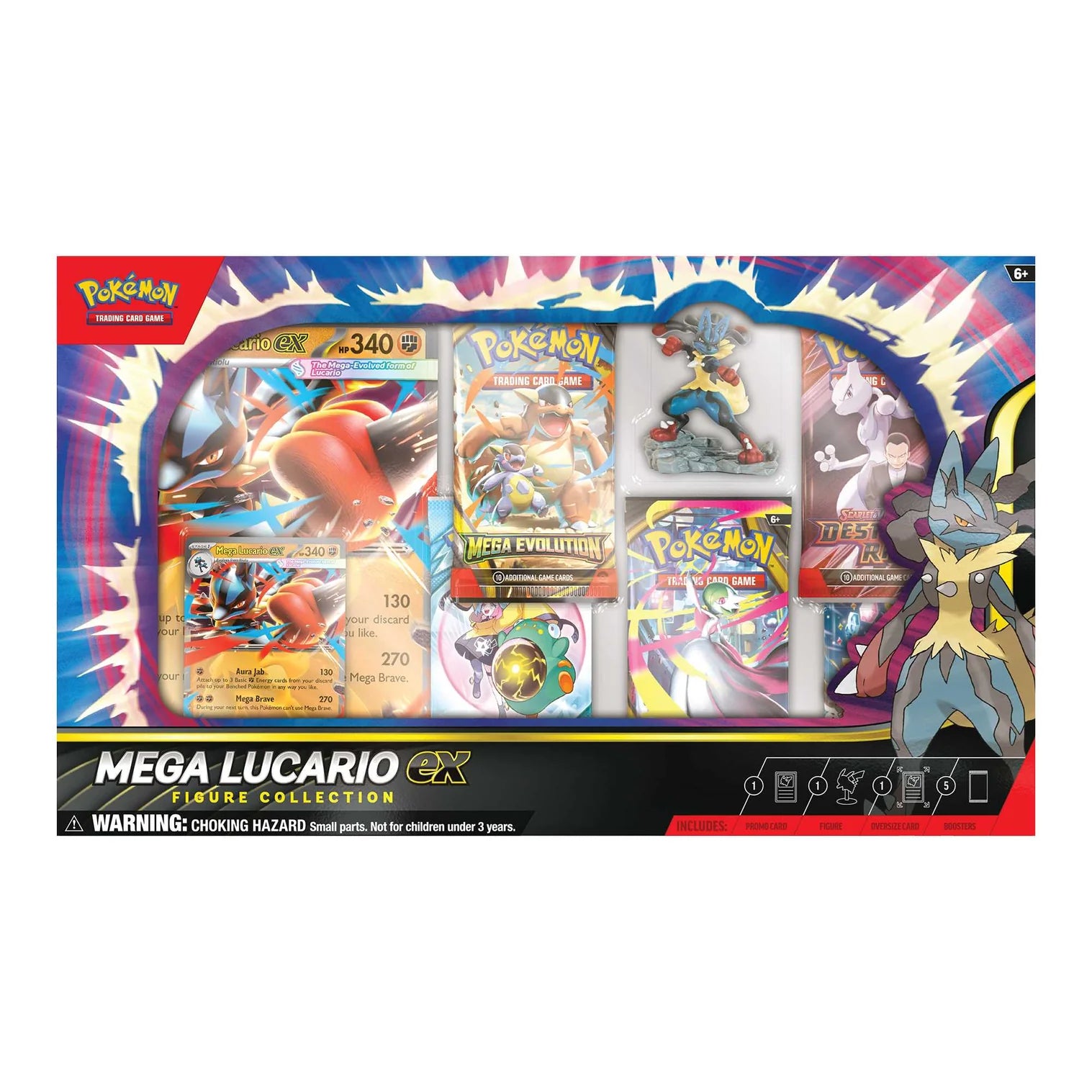 Pokémon TCG: Mega Lucario ex Figure Collection (Pre-Order)