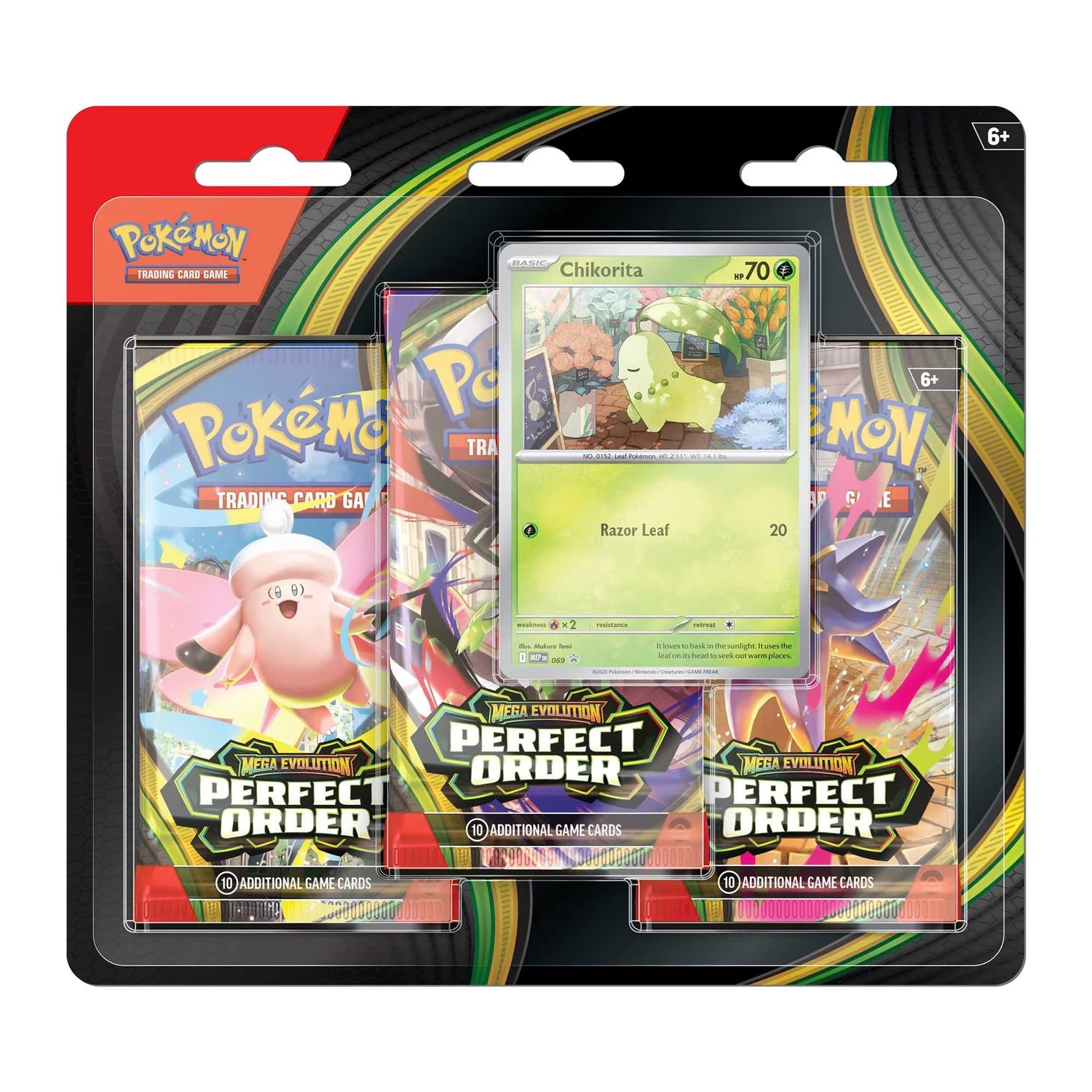 Pokémon TCG: Perfect Order 3-Pack Blister | Pre-Order