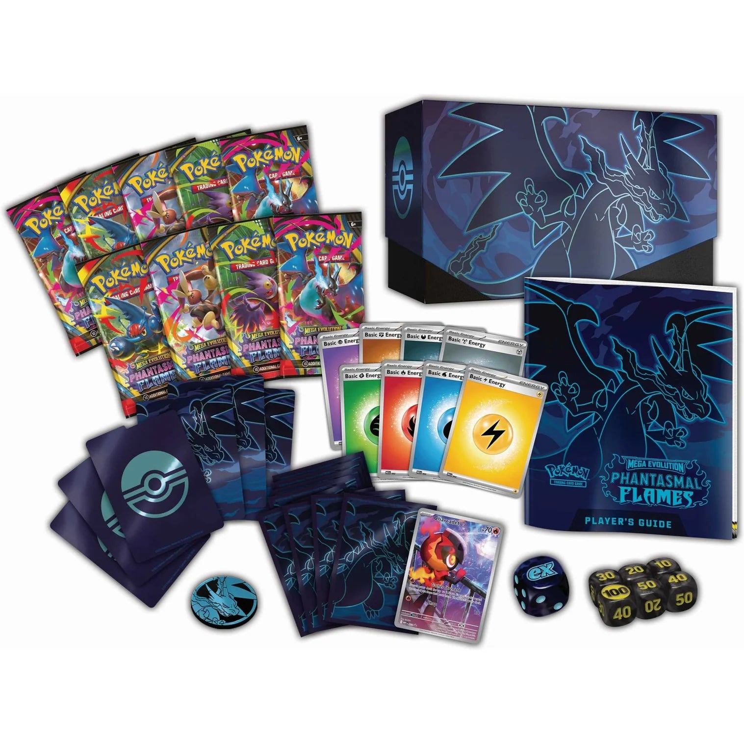 Pokémon TCG: Phantasmal Flames Elite Trainer Box (Pre-Order)