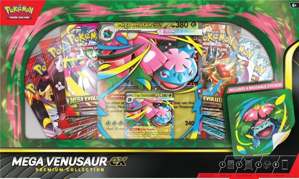 Pokémon TCG: Mega Venusaur ex Premium Collection (Pre-Order)