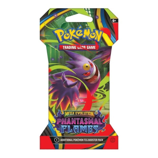 Pokémon TCG: Phantasmal Flames Sleeved Booster Pack (Pre-Order)