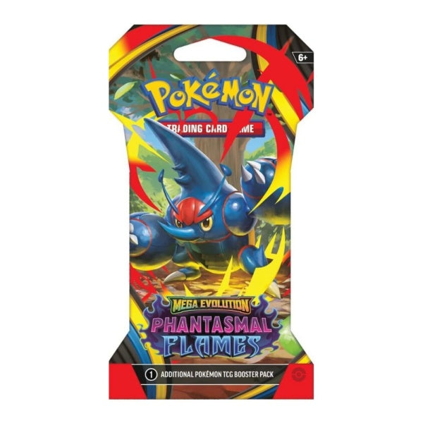 Pokémon TCG: Phantasmal Flames Sleeved Booster Pack (Pre-Order)