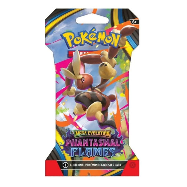 Pokémon TCG: Phantasmal Flames Sleeved Booster Pack (Pre-Order)