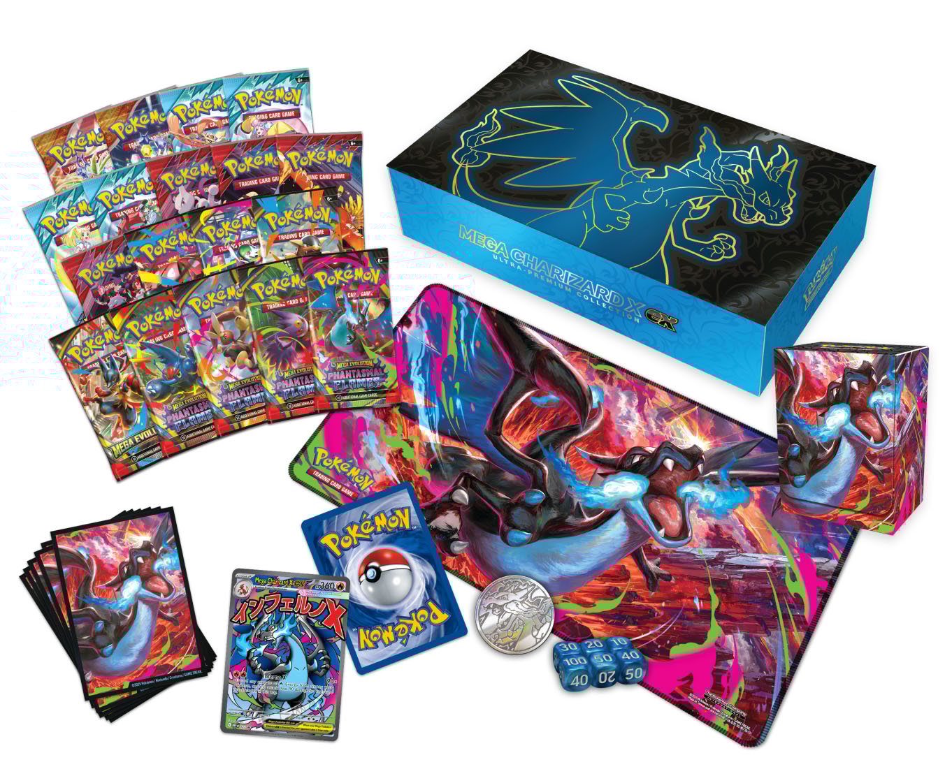Pokémon TCG: Mega Charizard X ex Ultra-Premium Collection (Pre-Order)