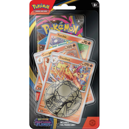 Pokémon TCG: Phantasmal Flames Premium Checklane Blister (Blaziken / Hydrapple) (Pre-Order)