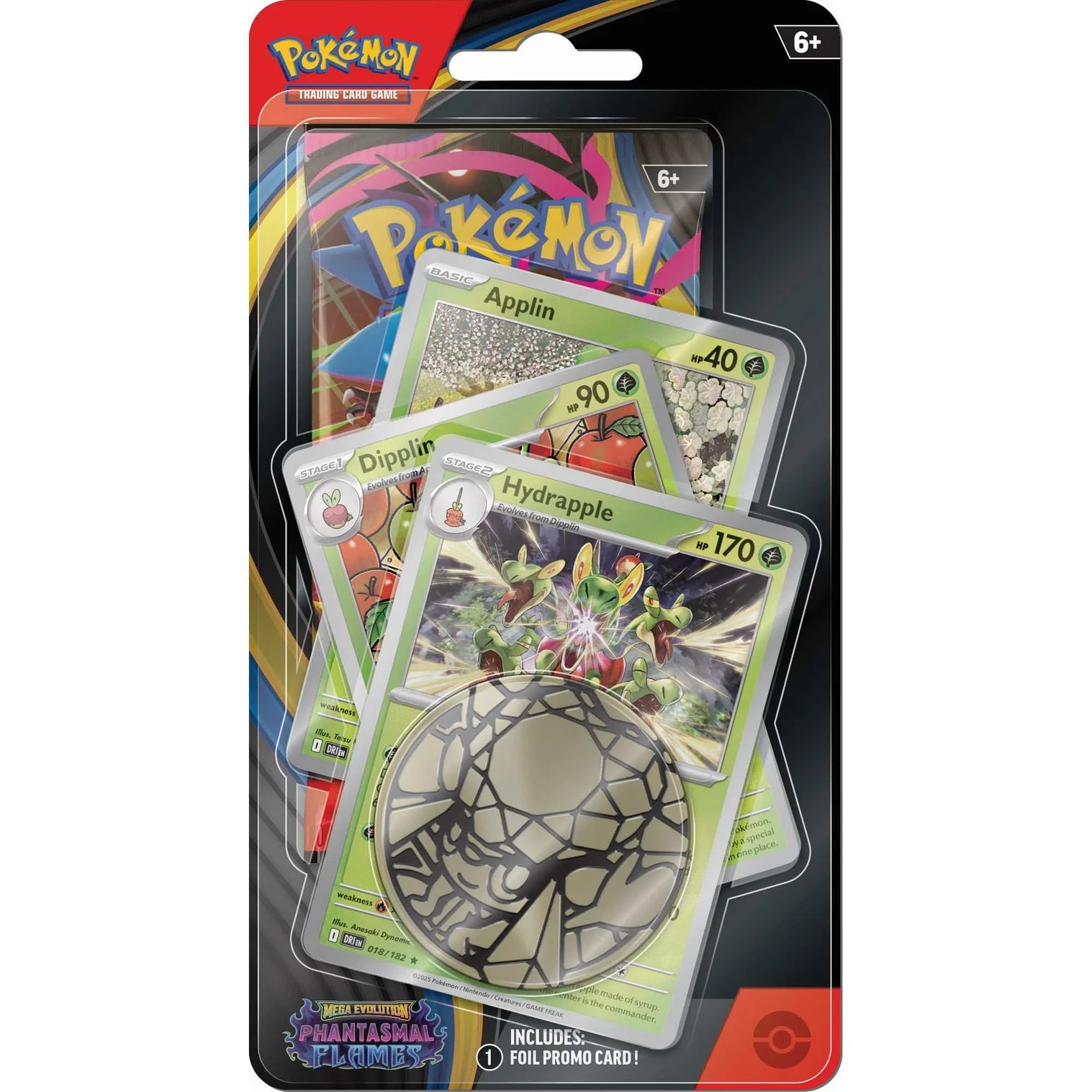 Pokémon TCG: Phantasmal Flames Premium Checklane Blister (Blaziken / Hydrapple) (Pre-Order)