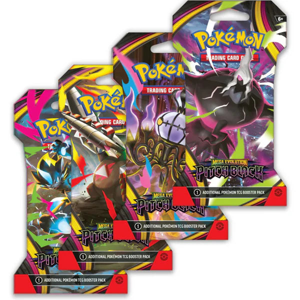 Pokémon TCG: Pitch Black Sleeved Booster Pack | Pre-Order